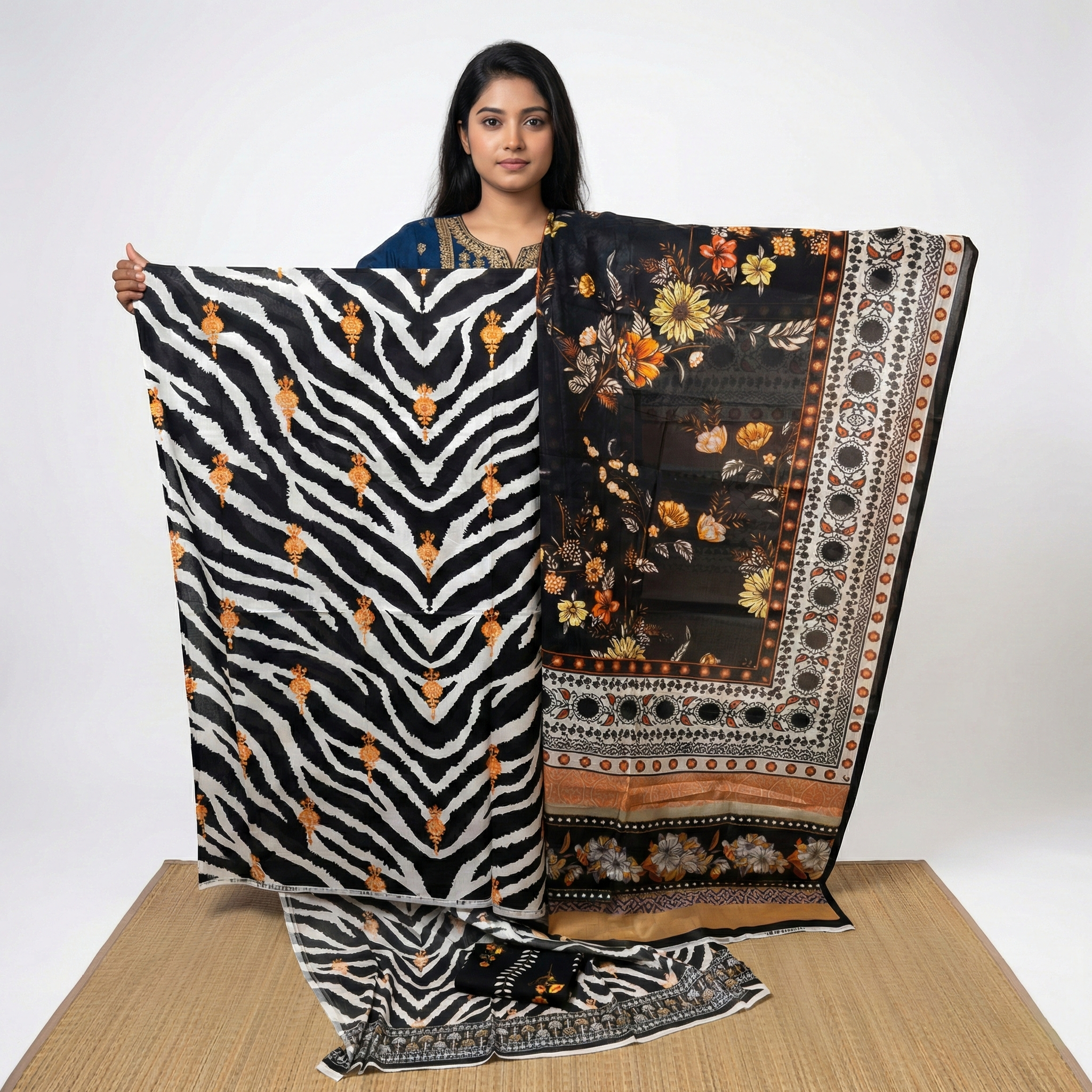 Bin Hameed Lawn Three Piece With Print Salwar