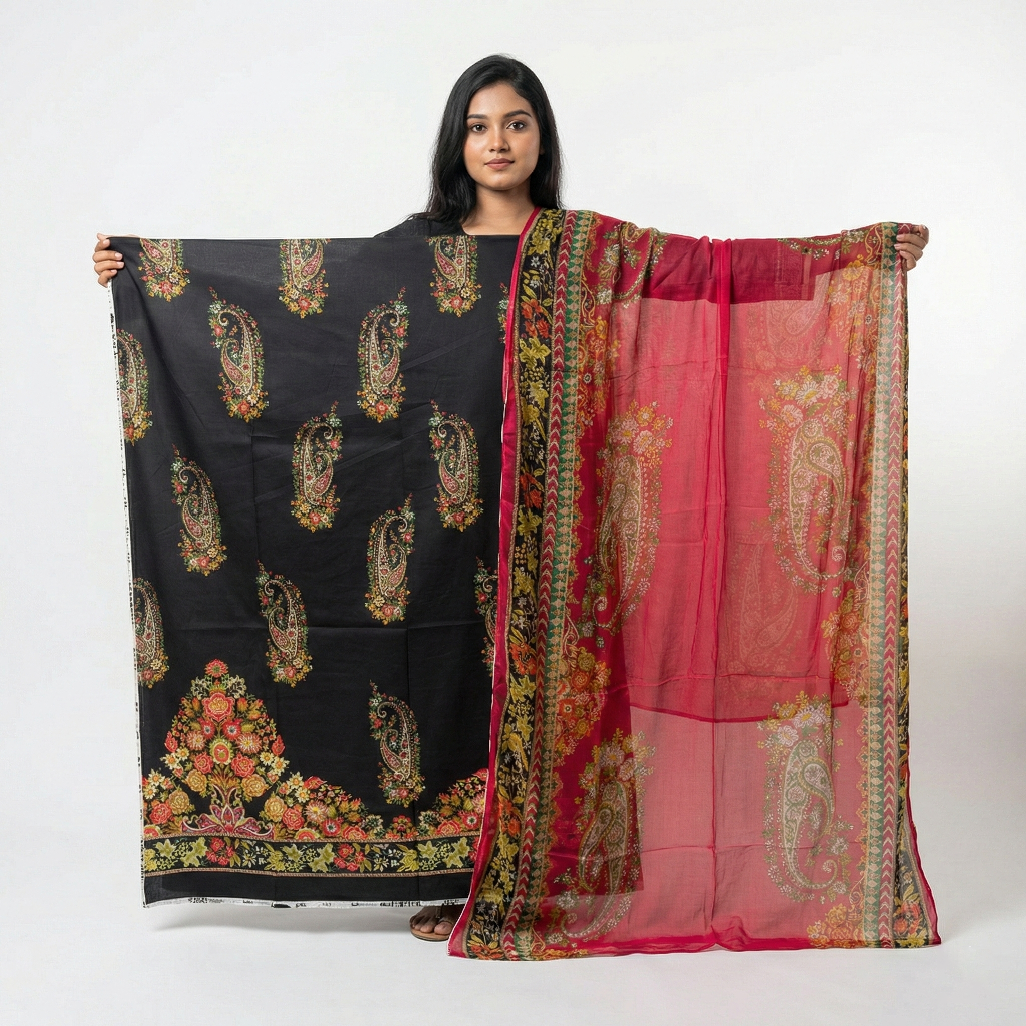 Coco Premium Cotton Lawn Three Piece Set