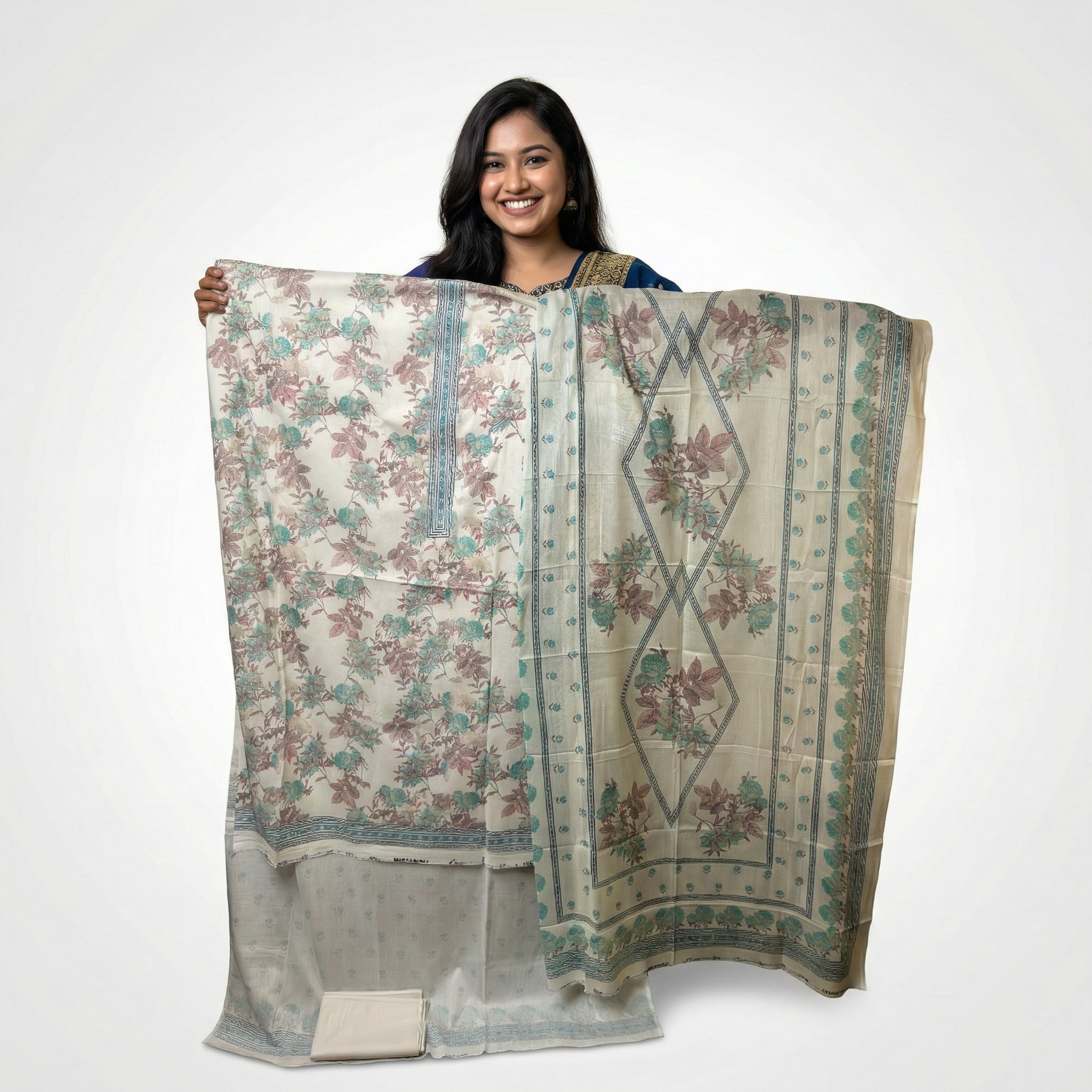 New Premium Zom Zom Lawn Three Piece